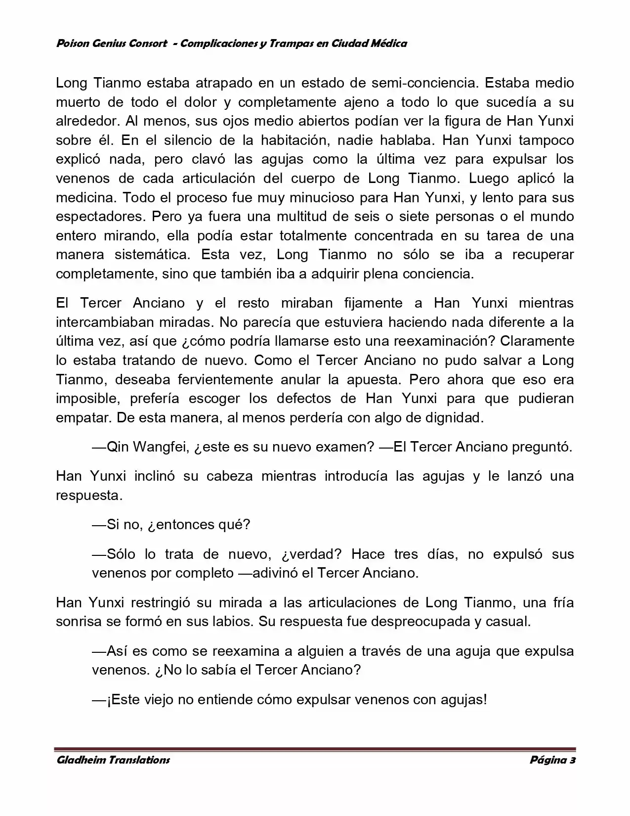 Poison Genious Consort (Novela) - Capítulo 268 - Página 3 - LectorTMOo