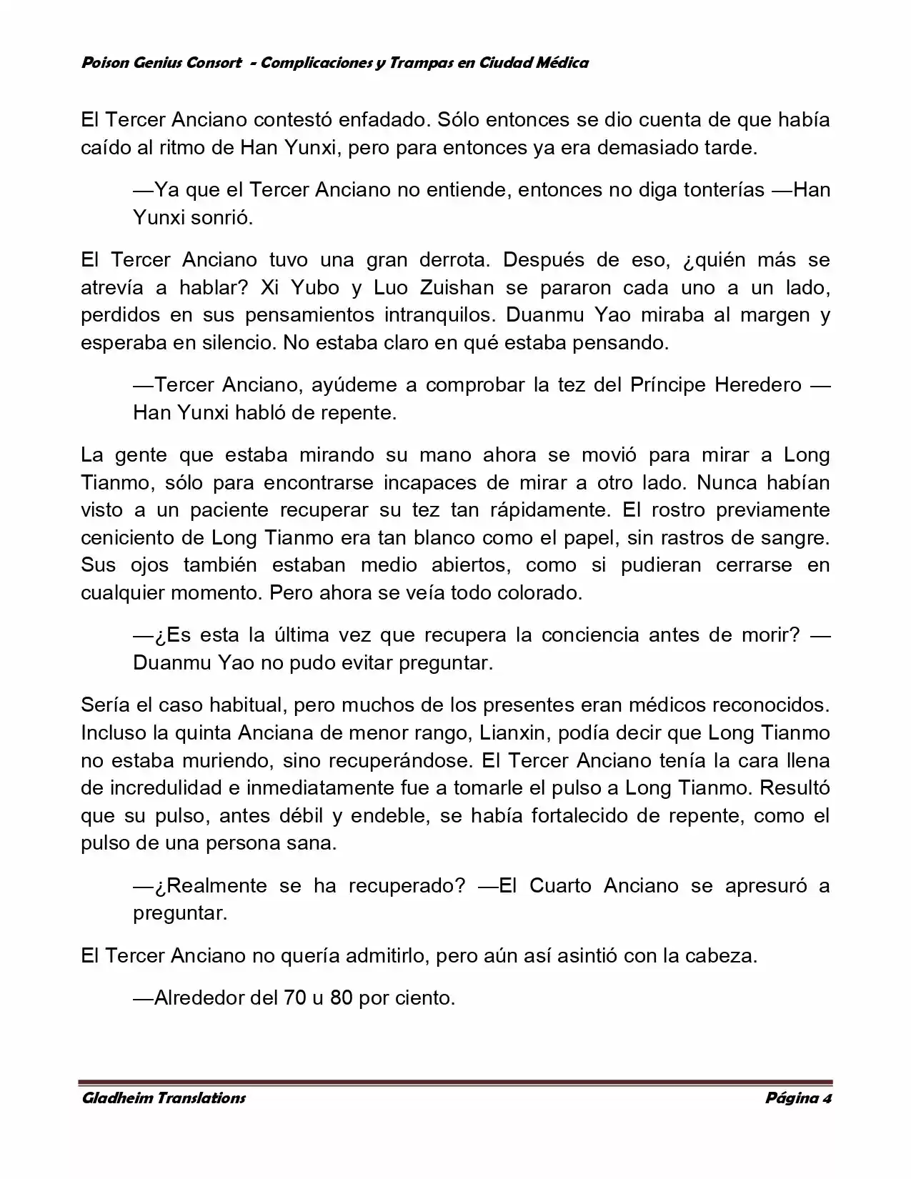 Poison Genious Consort (Novela) - Capítulo 268 - Página 4 - LectorTMOo
