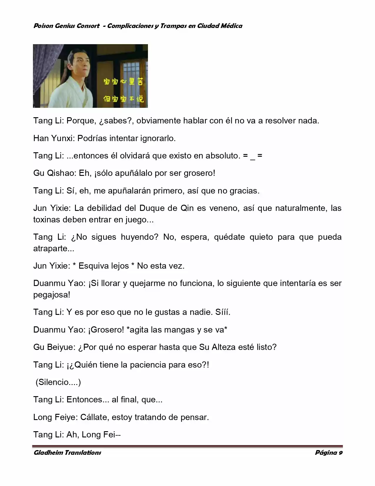 Poison Genious Consort (Novela) - Capítulo 268 - Página 9 - LectorTMOo
