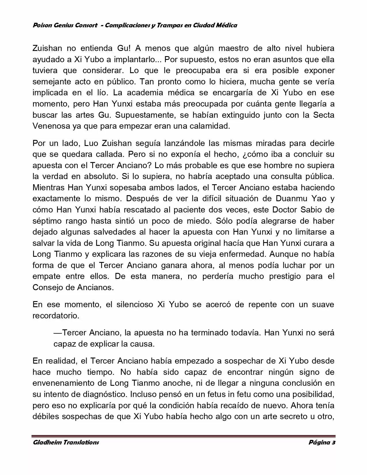 Poison Genious Consort (Novela) - Capítulo 269 - Página 3 - LectorTMOo
