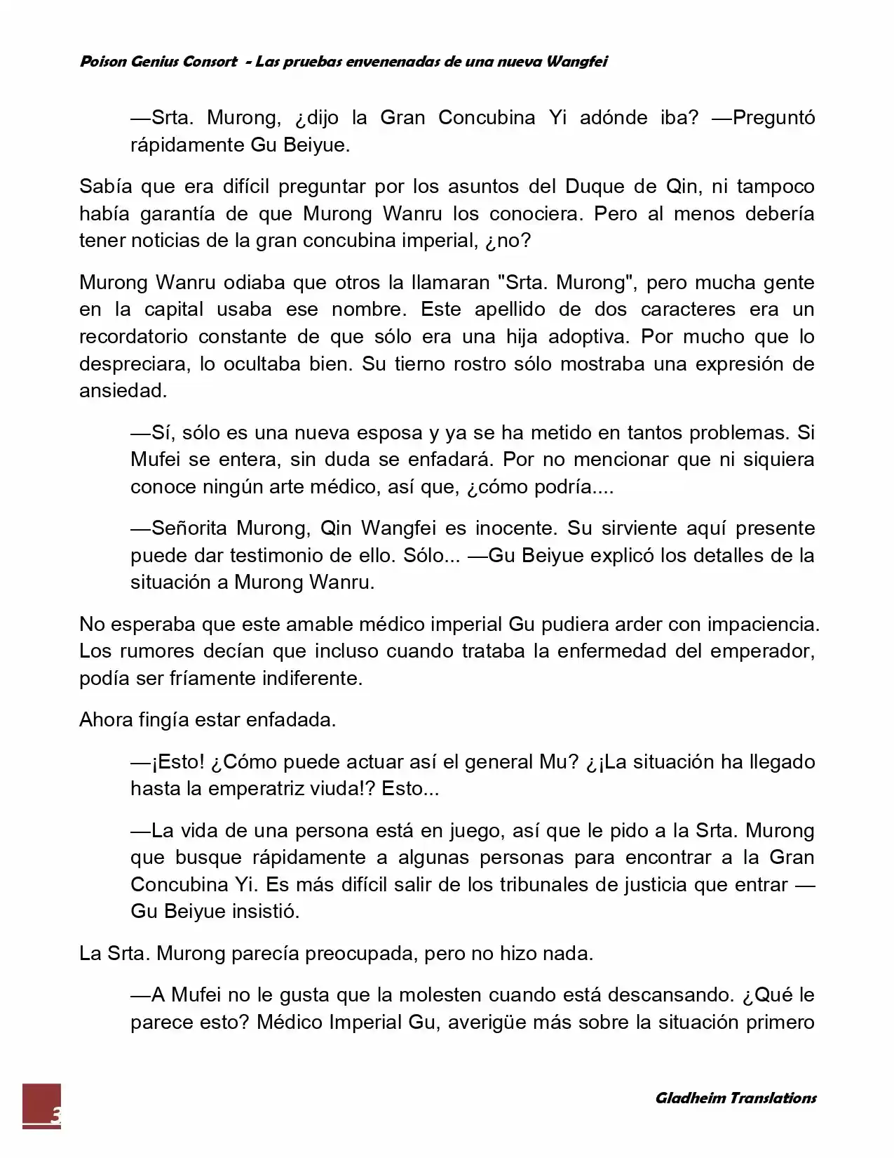 Poison Genious Consort (Novela) - Capítulo 27 - Página 3 - LectorTMOo