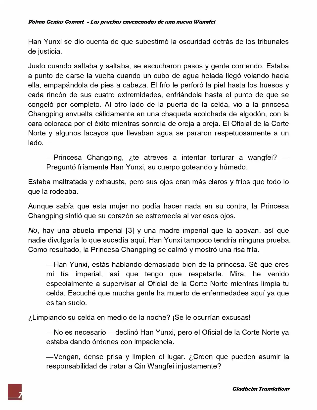 Poison Genious Consort (Novela) - Capítulo 27 - Página 7 - LectorTMOo