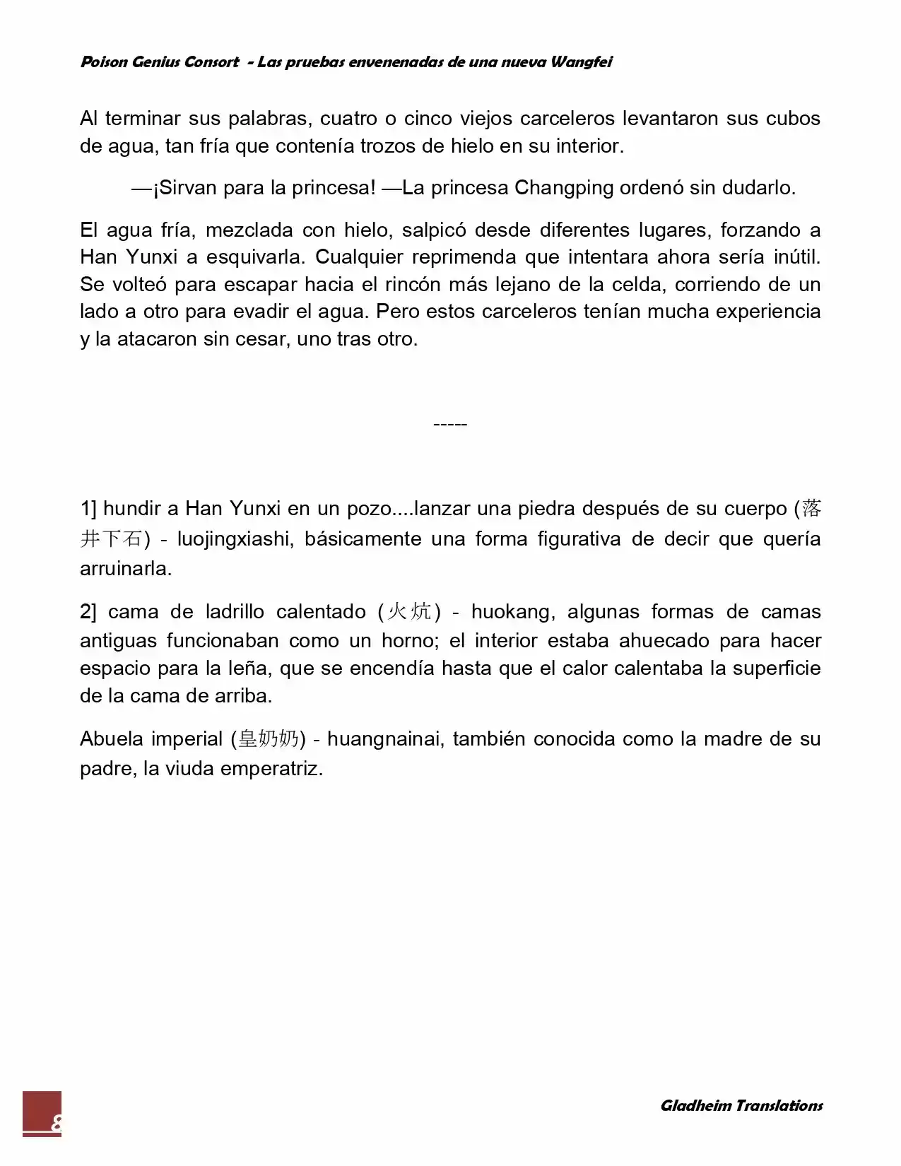 Poison Genious Consort (Novela) - Capítulo 27 - Página 8 - LectorTMOo