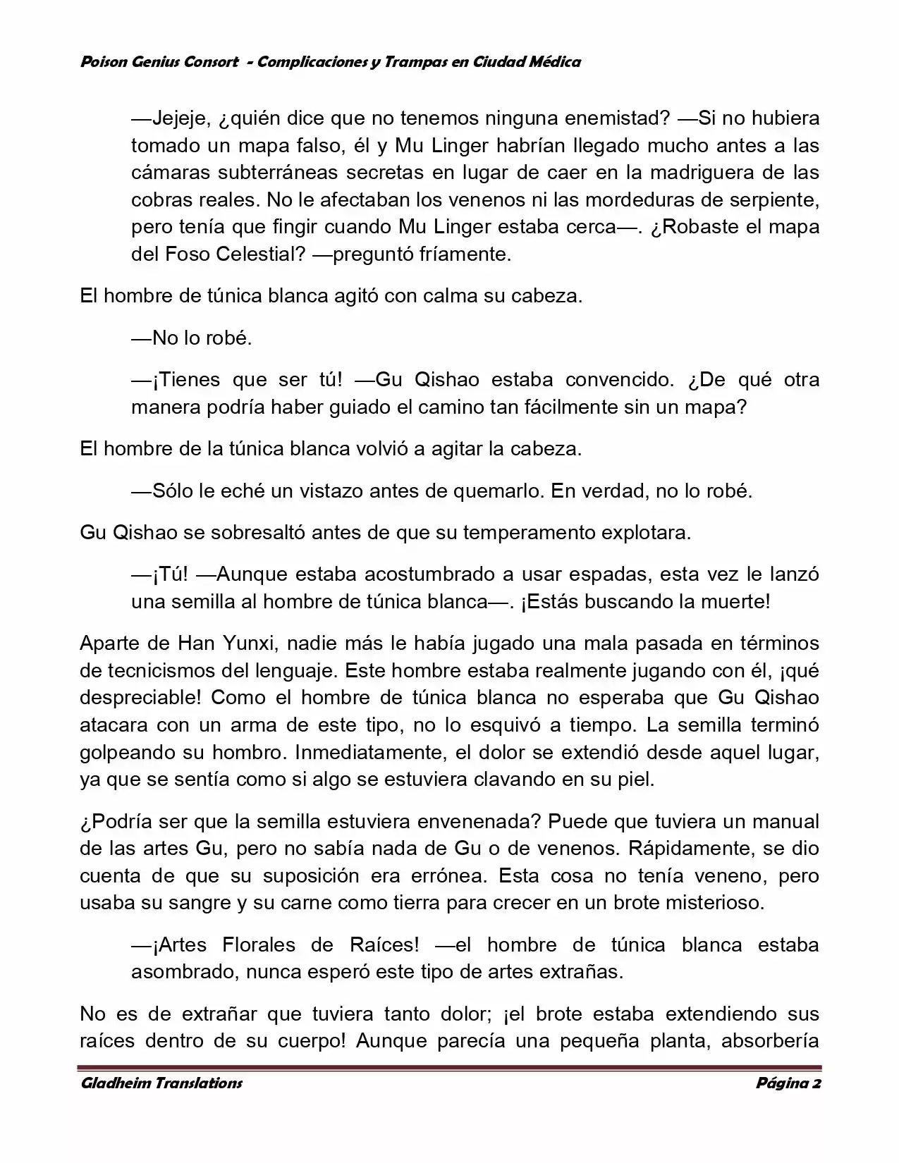 Poison Genious Consort (Novela) - Capítulo 272 - Página 2 - LectorTMOo