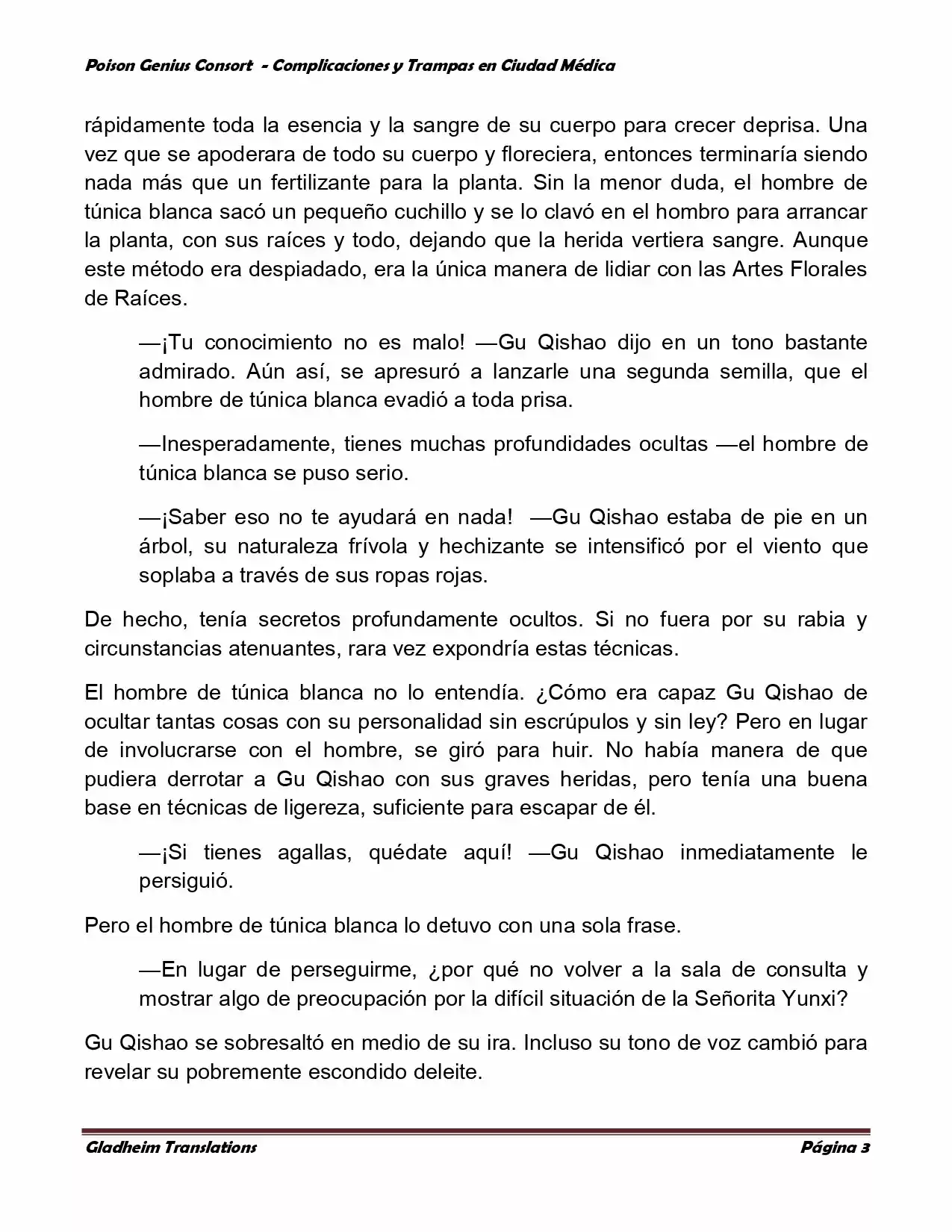 Poison Genious Consort (Novela) - Capítulo 272 - Página 3 - LectorTMOo