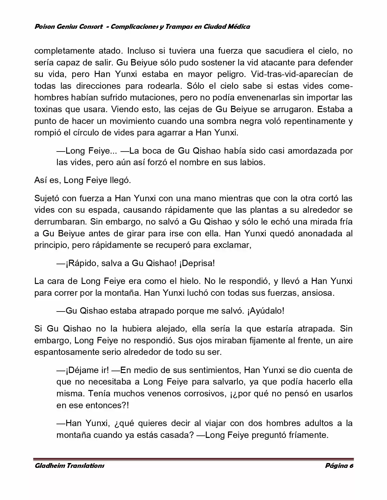 Poison Genious Consort (Novela) - Capítulo 275 - Página 6 - LectorTMOo