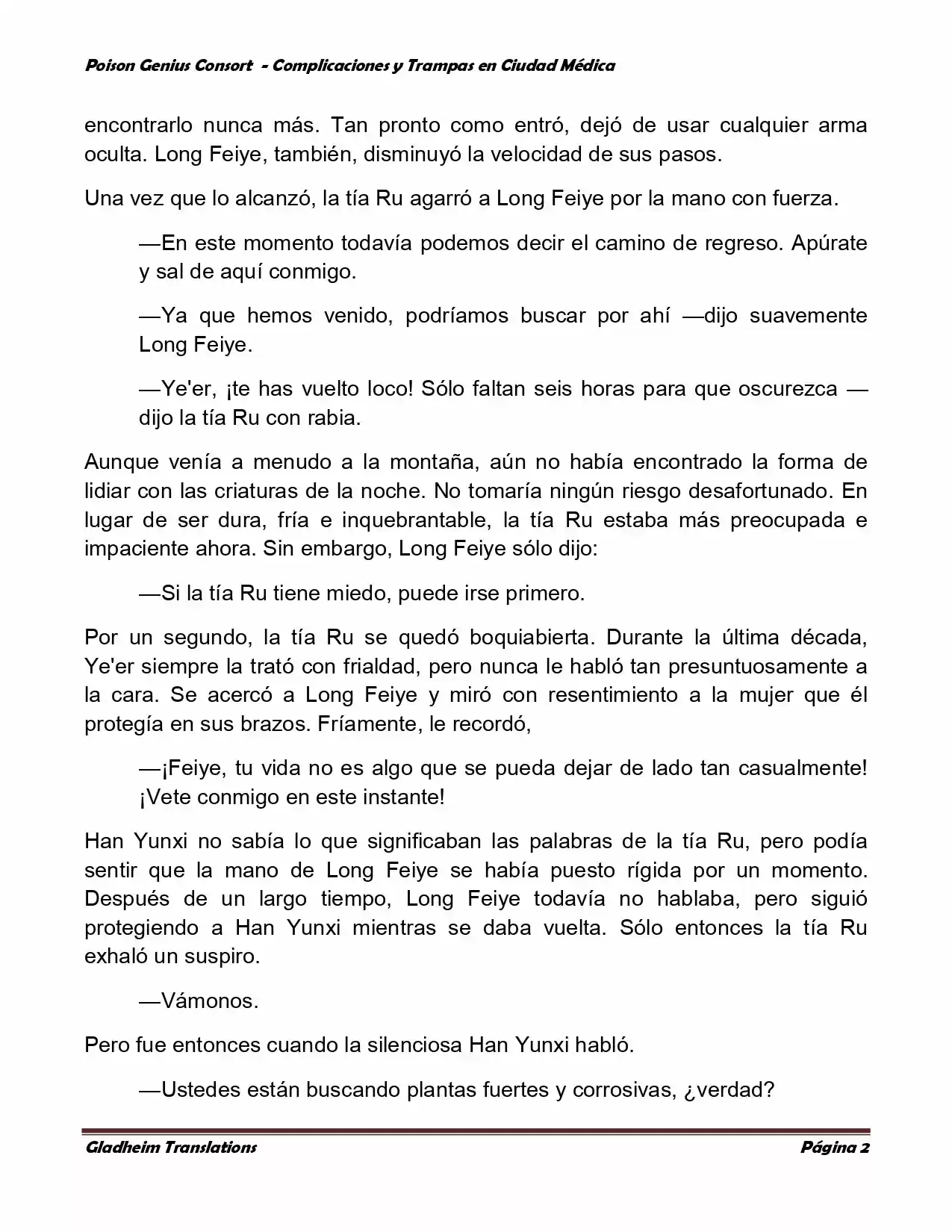 Poison Genious Consort (Novela) - Capítulo 277 - Página 2 - LectorTMOo