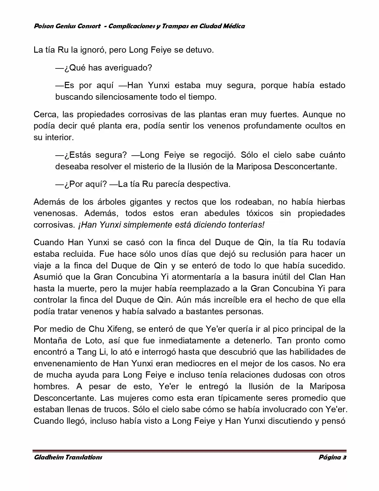 Poison Genious Consort (Novela) - Capítulo 277 - Página 3 - LectorTMOo