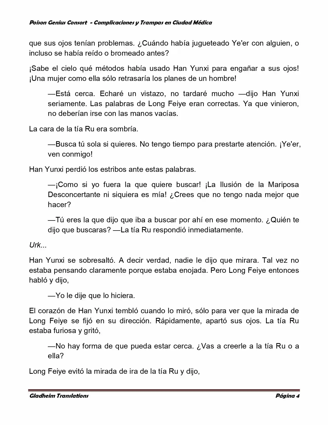 Poison Genious Consort (Novela) - Capítulo 277 - Página 4 - LectorTMOo
