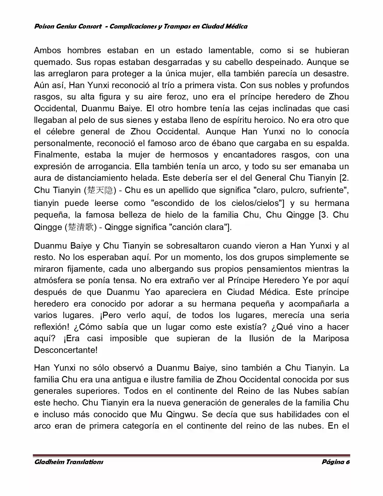 Poison Genious Consort (Novela) - Capítulo 278 - Página 6 - LectorTMOo