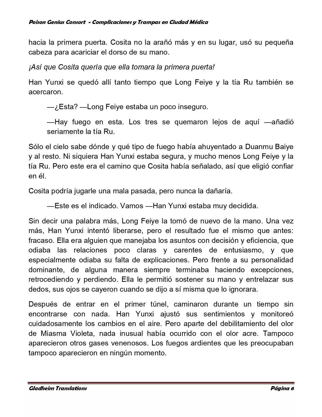 Poison Genious Consort (Novela) - Capítulo 282 - Página 6 - LectorTMOo