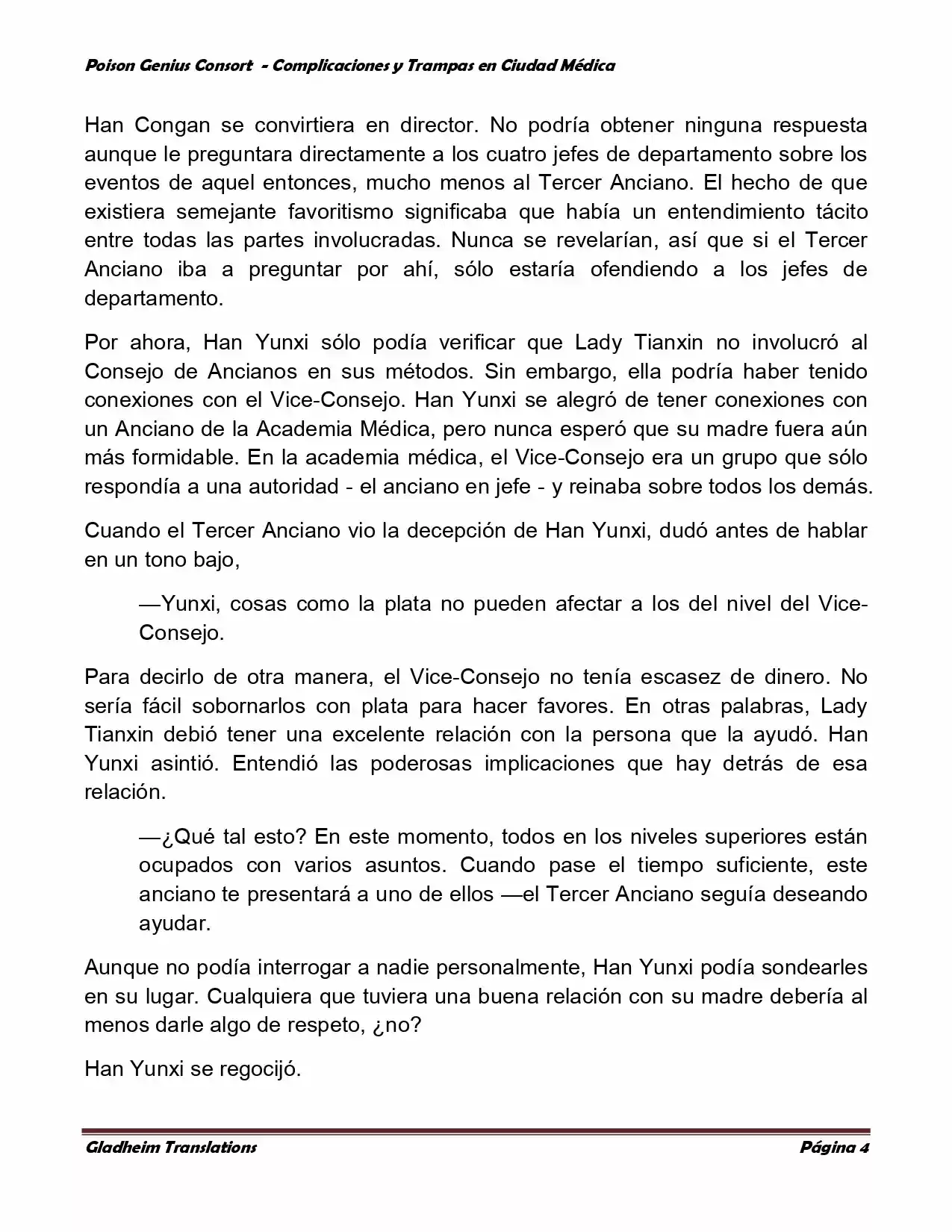 Poison Genious Consort (Novela) - Capítulo 286 - Página 3 - LectorTMOo