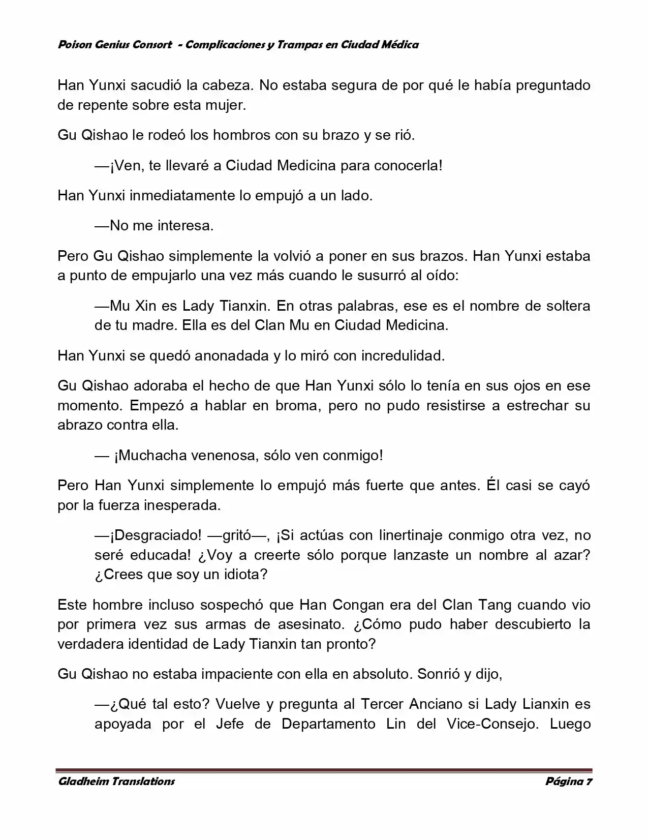 Poison Genious Consort (Novela) - Capítulo 286 - Página 6 - LectorTMOo