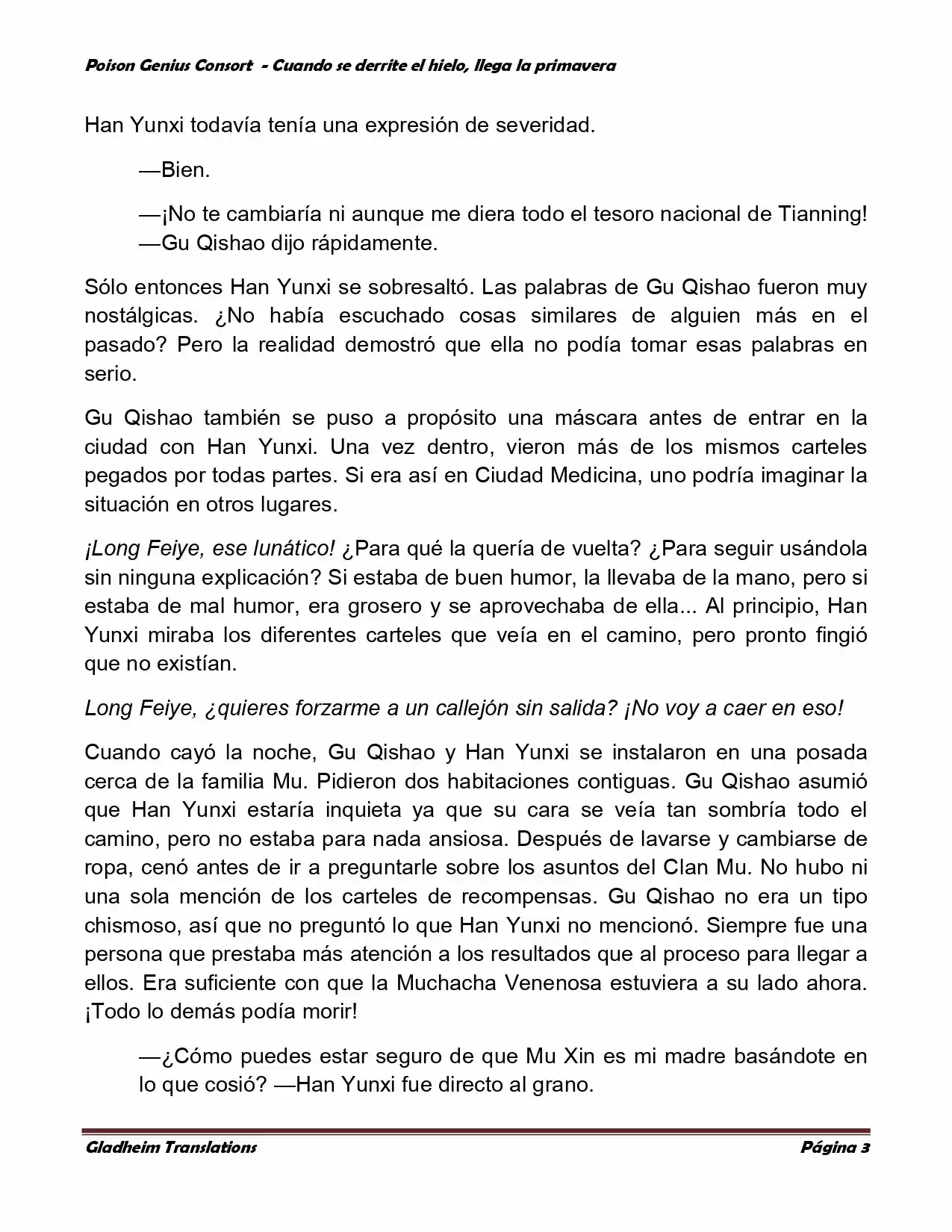 Poison Genious Consort (Novela) - Capítulo 288 - Página 2 - LectorTMOo