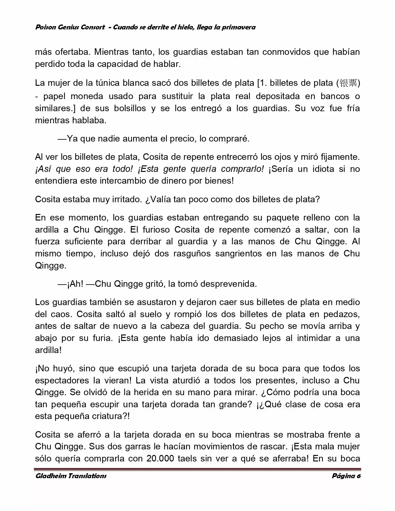Poison Genious Consort (Novela) - Capítulo 289 - Página 5 - LectorTMOo