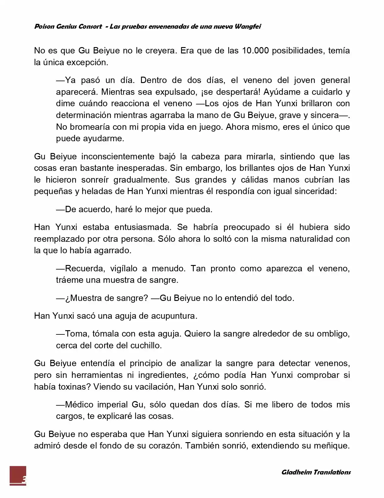 Poison Genious Consort (Novela) - Capítulo 29 - Página 3 - LectorTMOo
