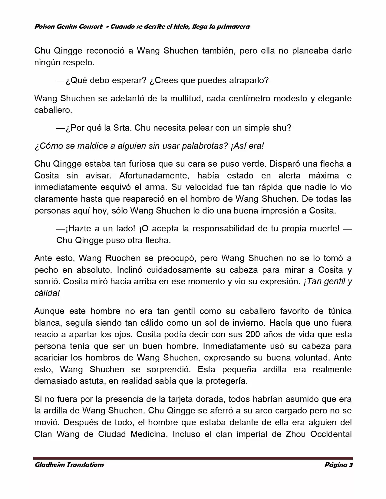 Poison Genious Consort (Novela) - Capítulo 290 - Página 2 - LectorTMOo