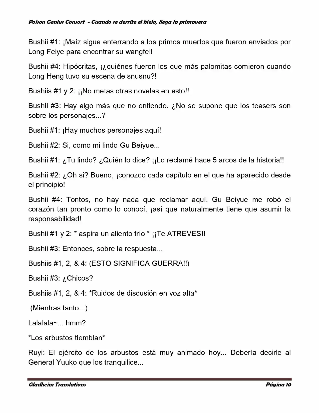 Poison Genious Consort (Novela) - Capítulo 290 - Página 9 - LectorTMOo
