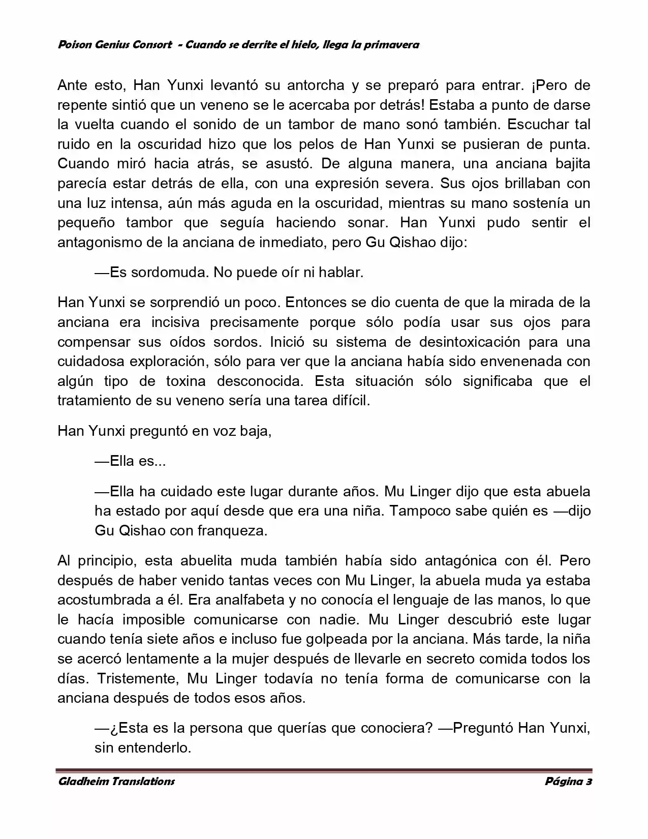 Poison Genious Consort (Novela) - Capítulo 291 - Página 2 - LectorTMOo