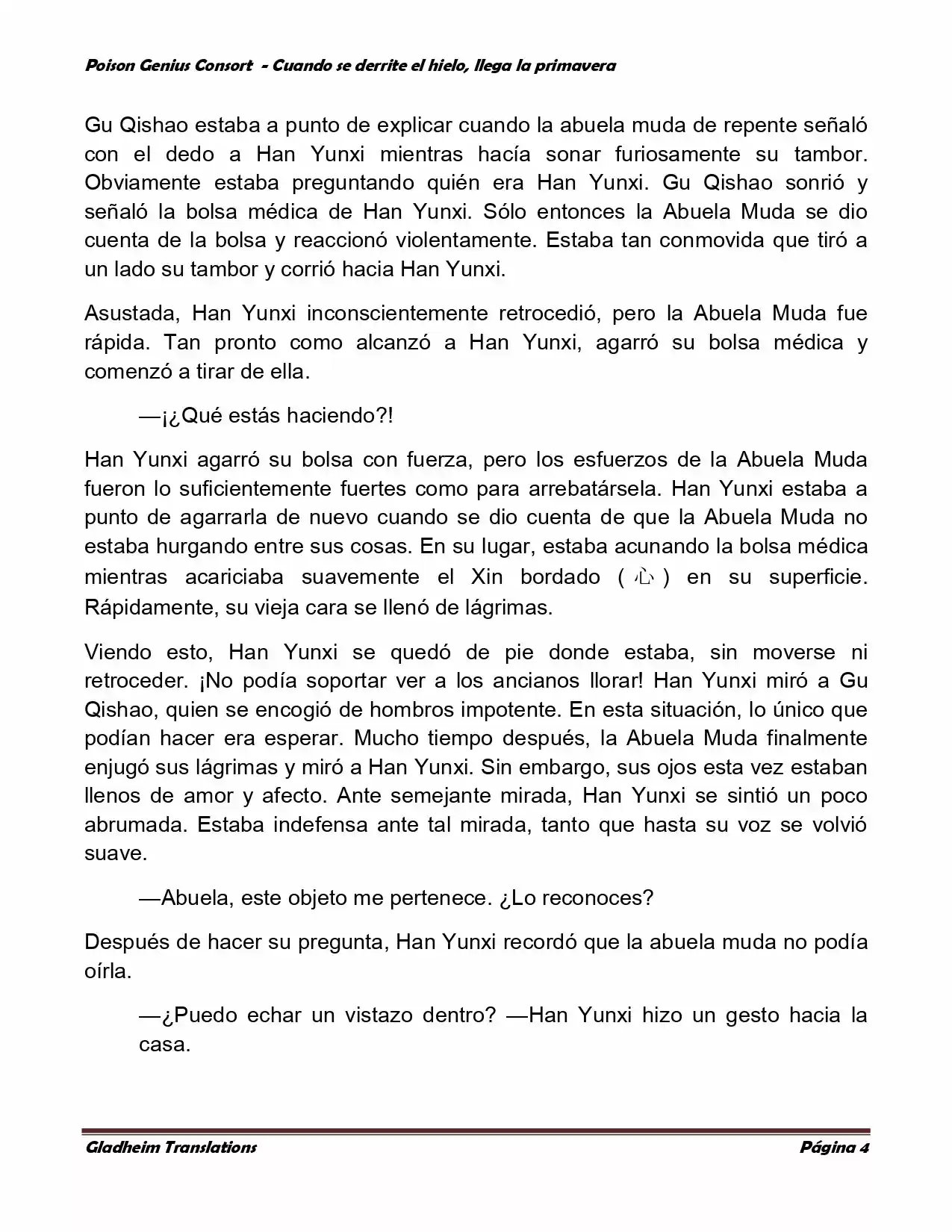 Poison Genious Consort (Novela) - Capítulo 291 - Página 3 - LectorTMOo