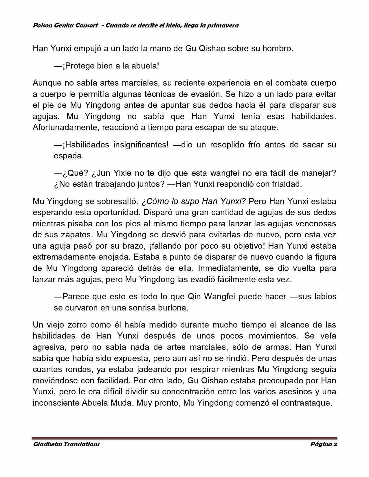 Poison Genious Consort (Novela) - Capítulo 293 - Página 1 - LectorTMOo
