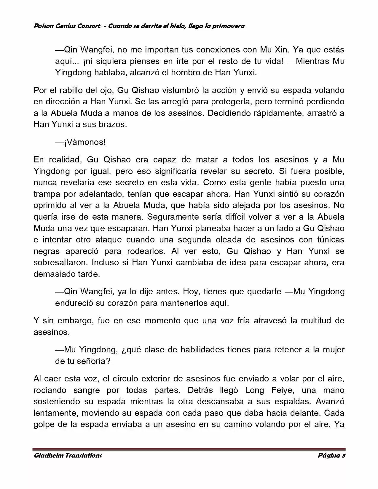 Poison Genious Consort (Novela) - Capítulo 293 - Página 2 - LectorTMOo