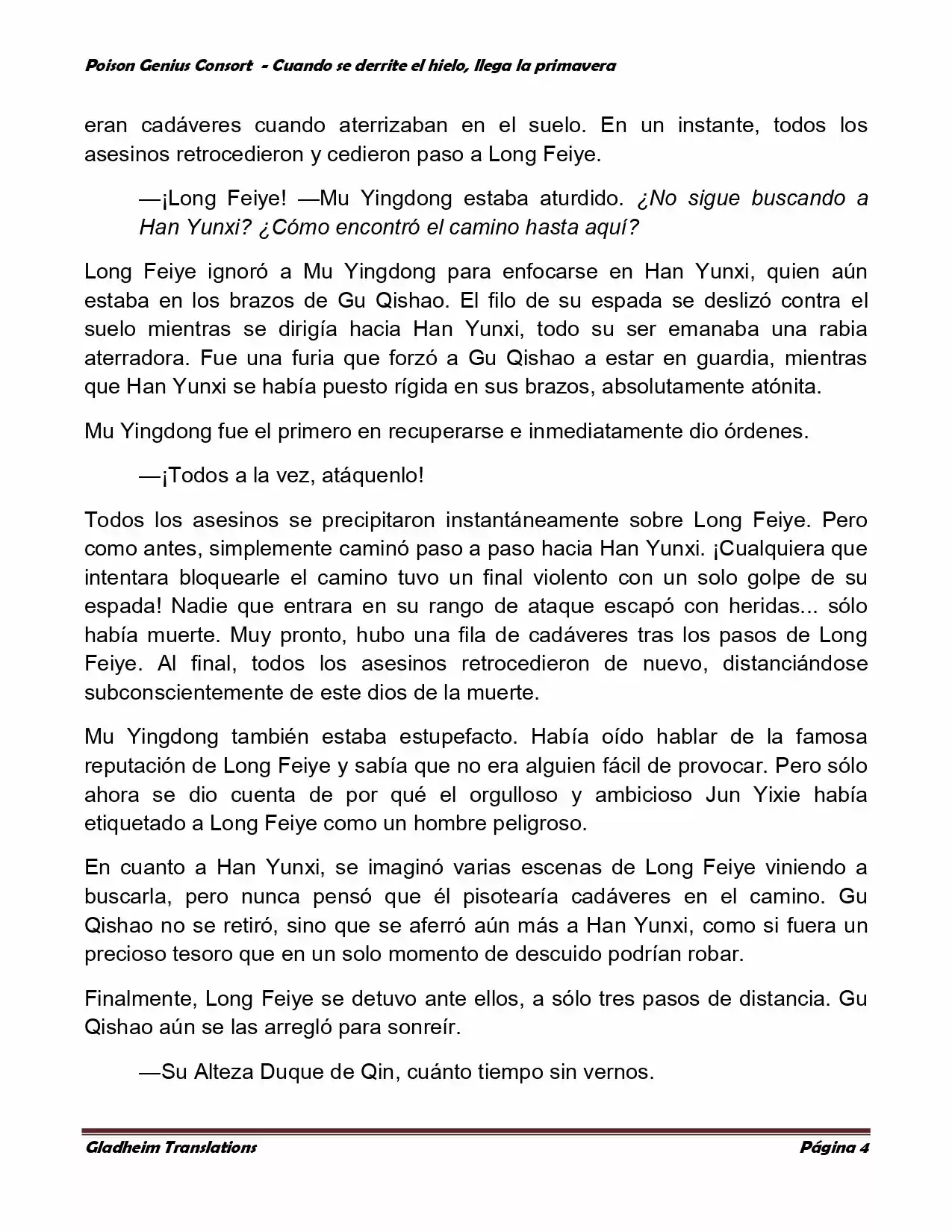 Poison Genious Consort (Novela) - Capítulo 293 - Página 3 - LectorTMOo
