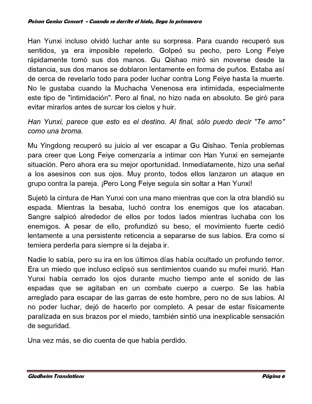 Poison Genious Consort (Novela) - Capítulo 293 - Página 5 - LectorTMOo