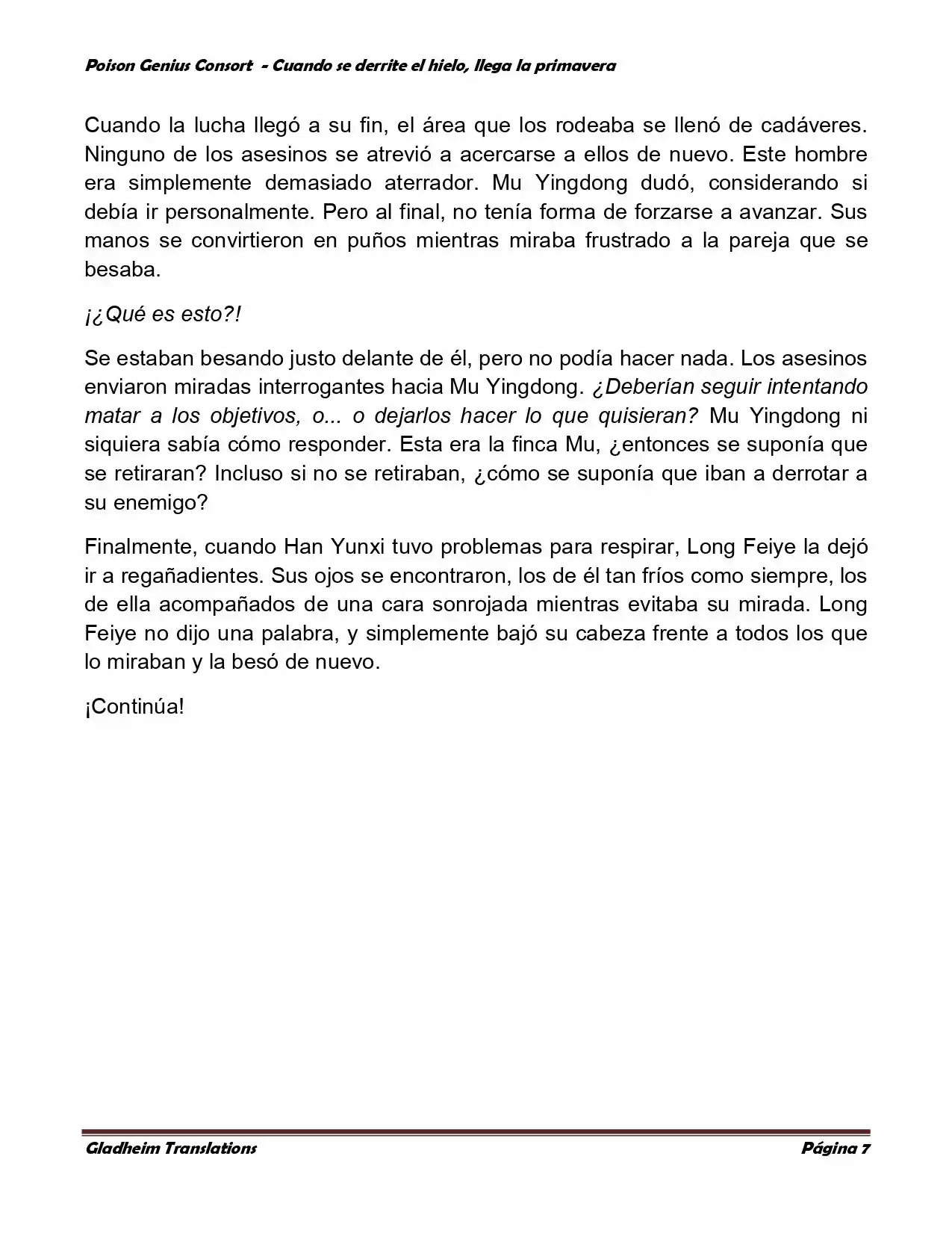 Poison Genious Consort (Novela) - Capítulo 293 - Página 6 - LectorTMOo
