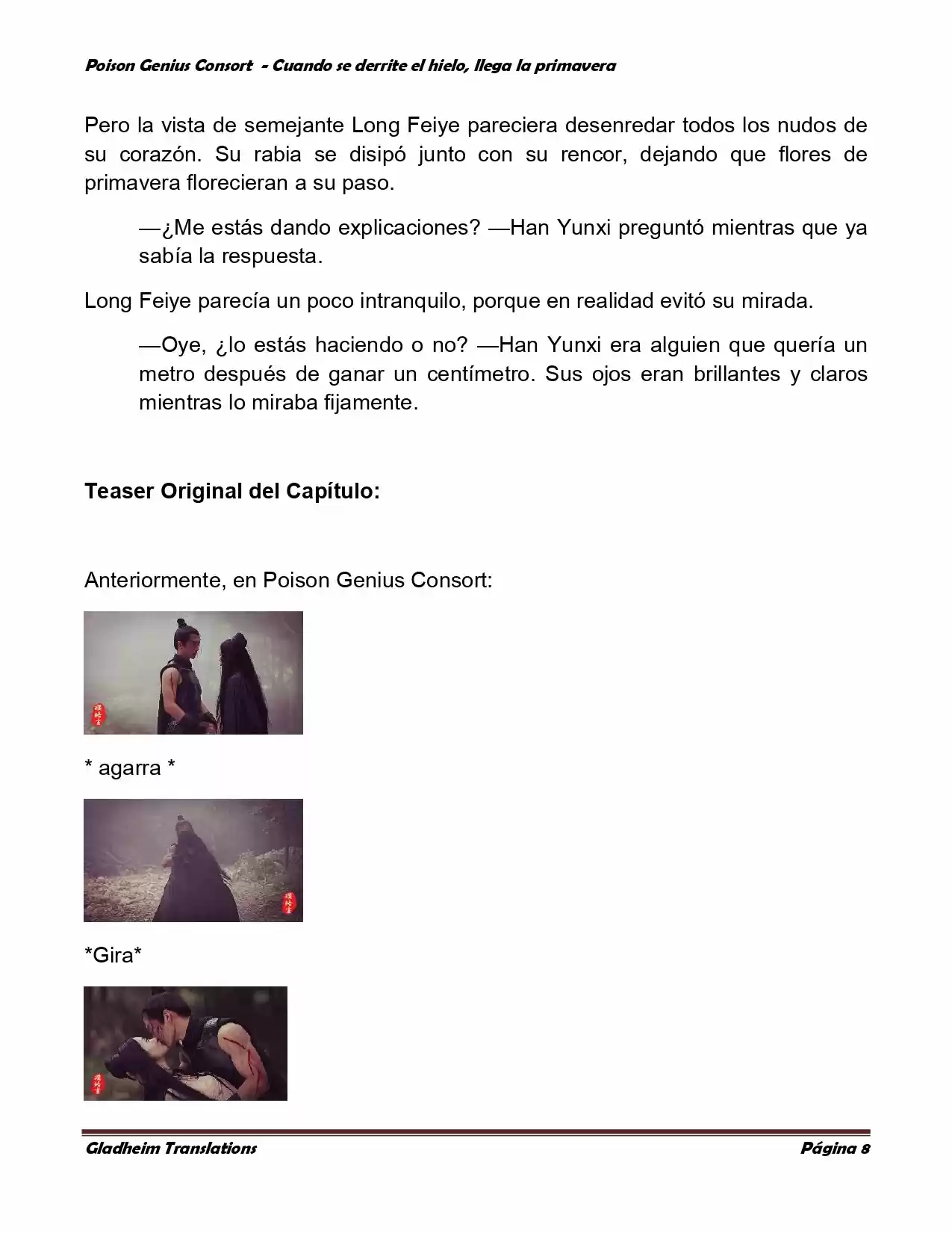 Poison Genious Consort (Novela) - Capítulo 294 - Página 7 - LectorTMOo
