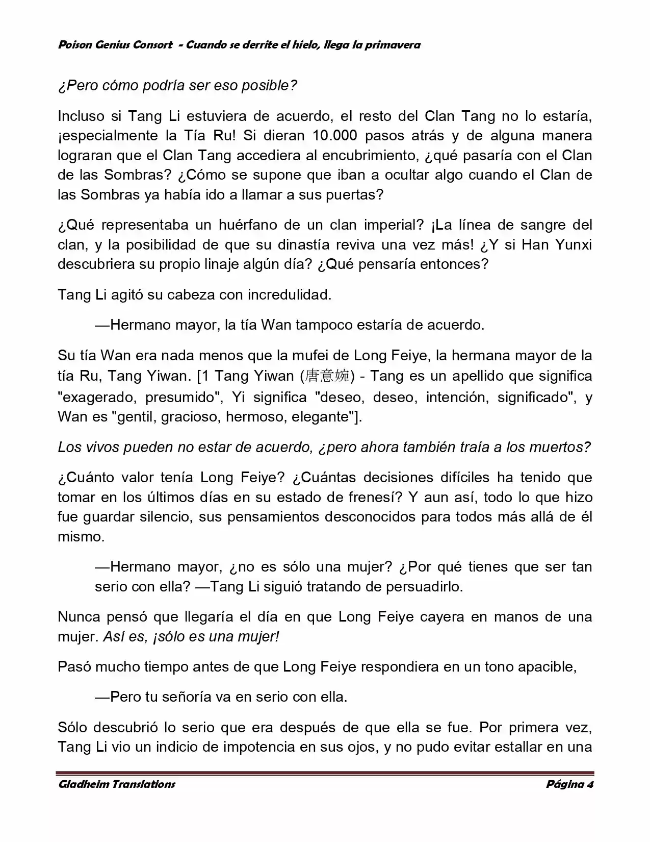 Poison Genious Consort (Novela) - Capítulo 296 - Página 3 - LectorTMOo