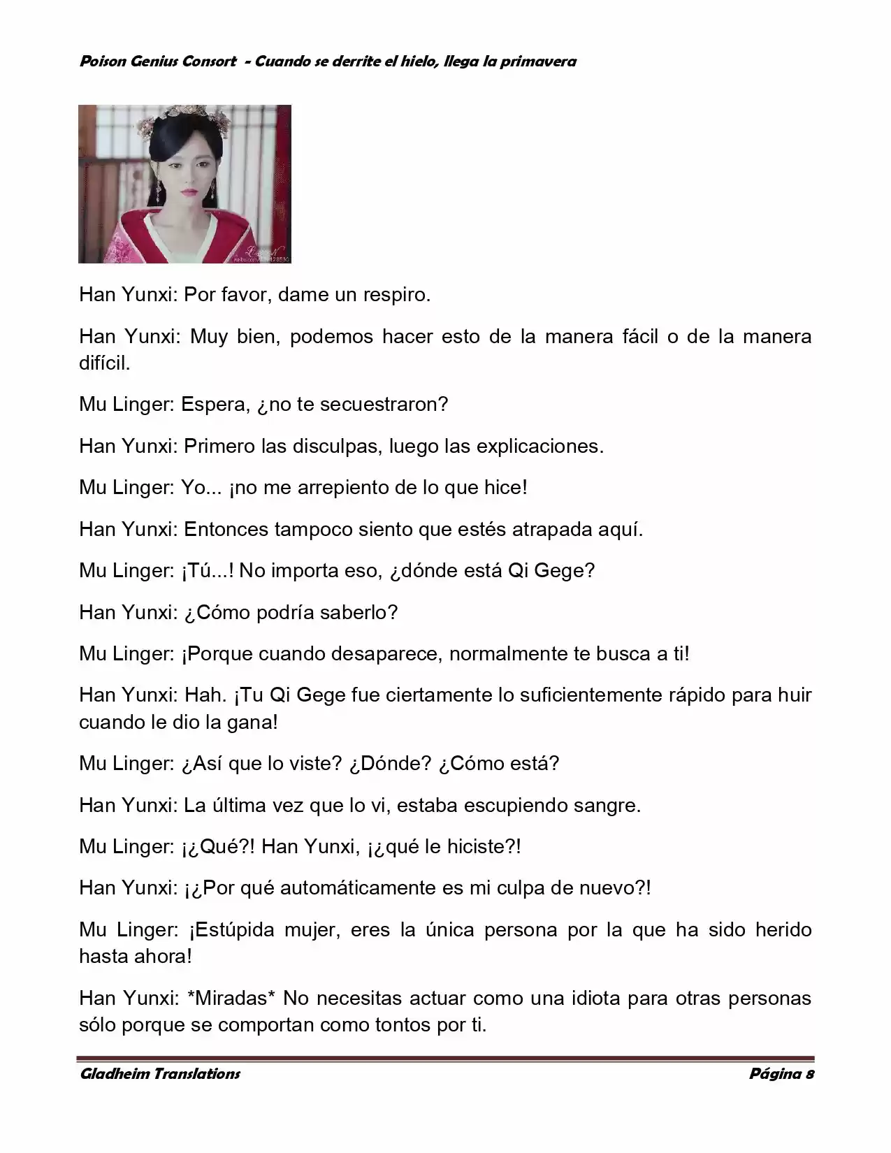 Poison Genious Consort (Novela) - Capítulo 298 - Página 7 - LectorTMOo