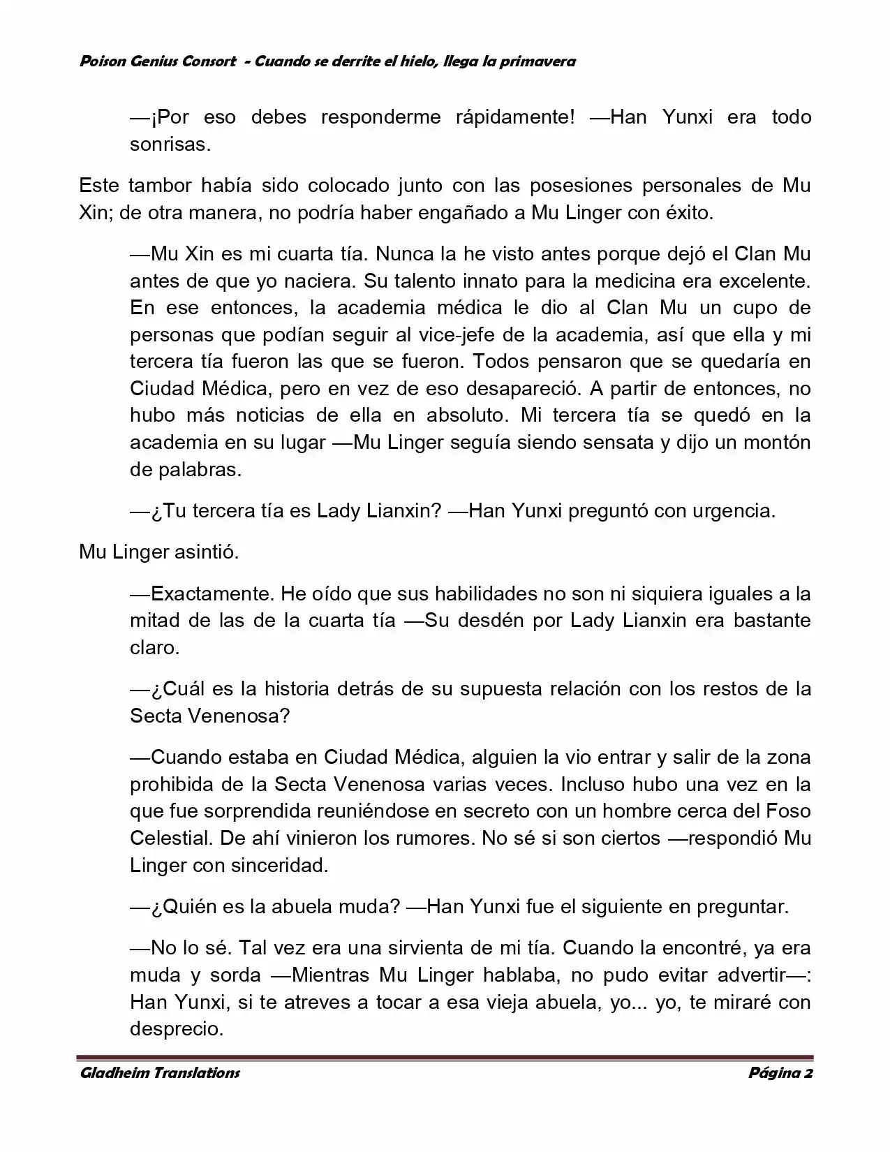 Poison Genious Consort (Novela) - Capítulo 299 - Página 1 - LectorTMOo