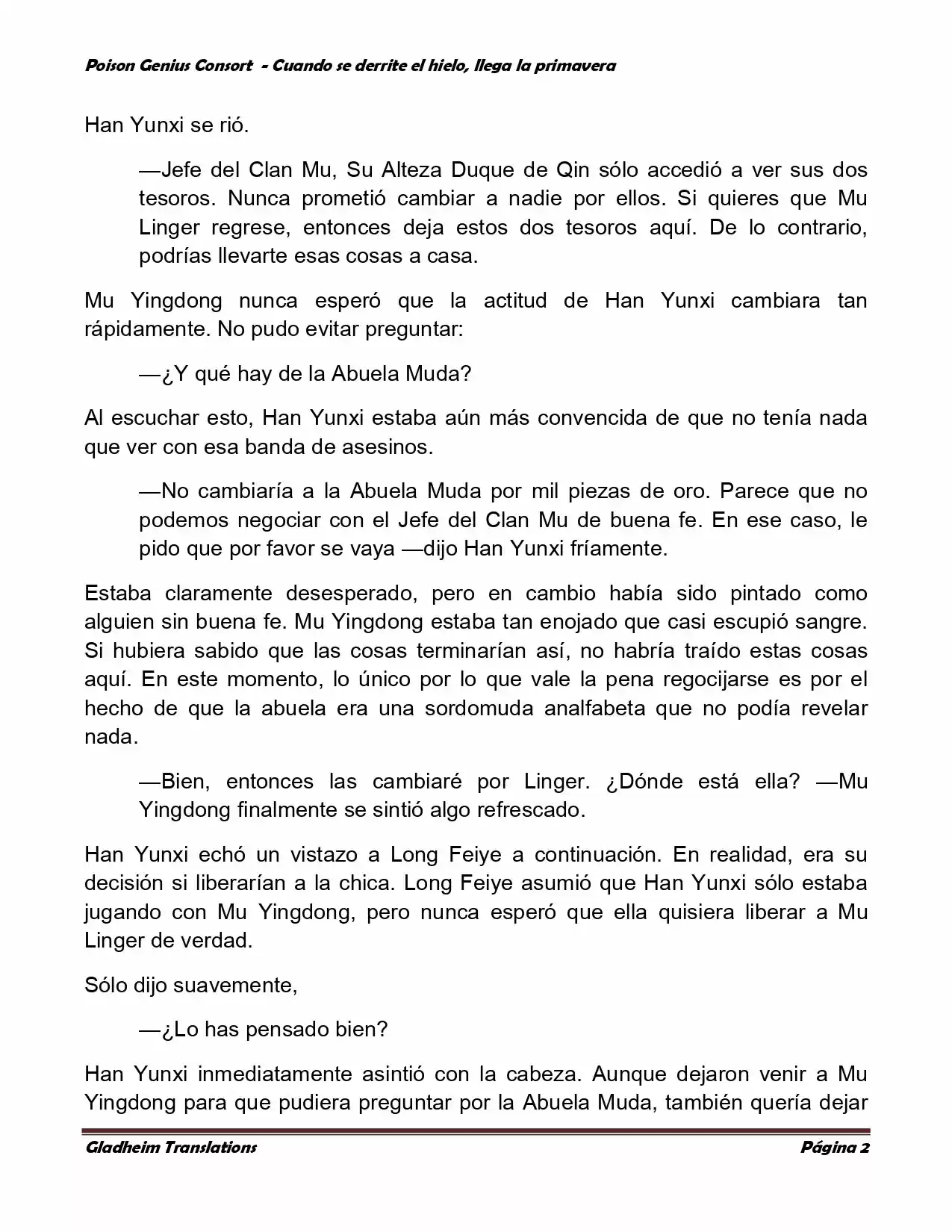 Poison Genious Consort (Novela) - Capítulo 300 - Página 1 - LectorTMOo