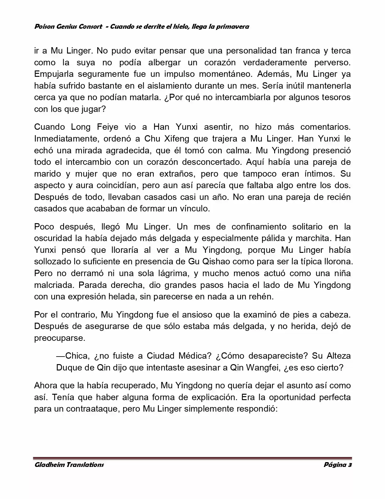 Poison Genious Consort (Novela) - Capítulo 300 - Página 2 - LectorTMOo