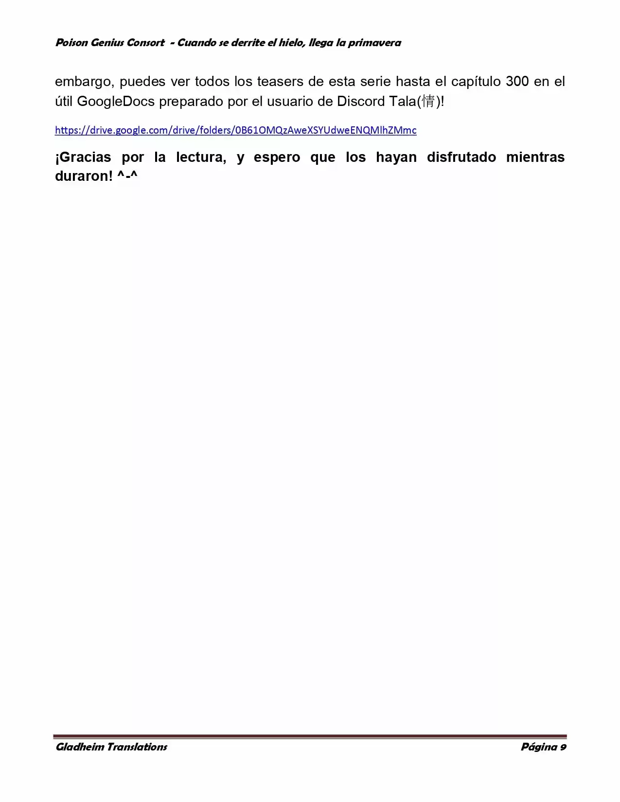 Poison Genious Consort (Novela) - Capítulo 301 - Página 8 - LectorTMOo