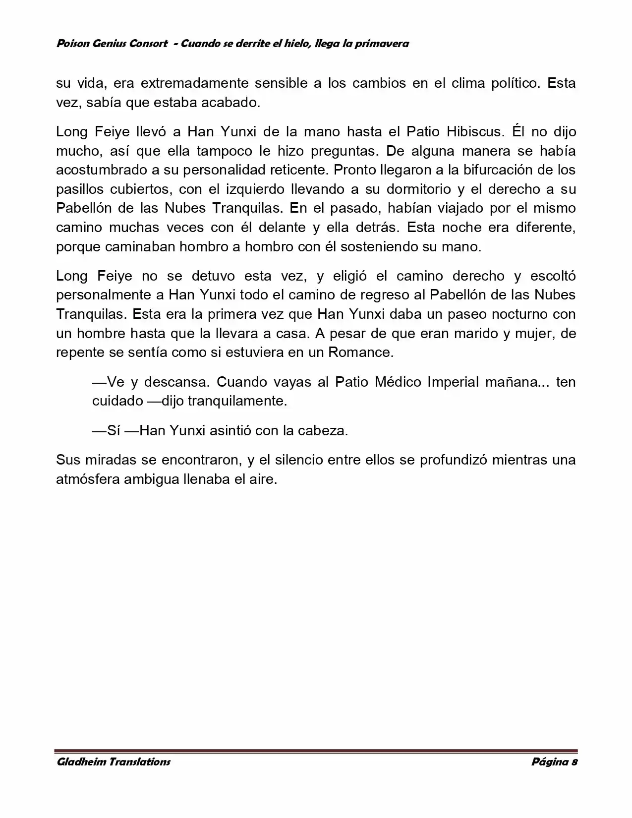 Poison Genious Consort (Novela) - Capítulo 303 - Página 7 - LectorTMOo