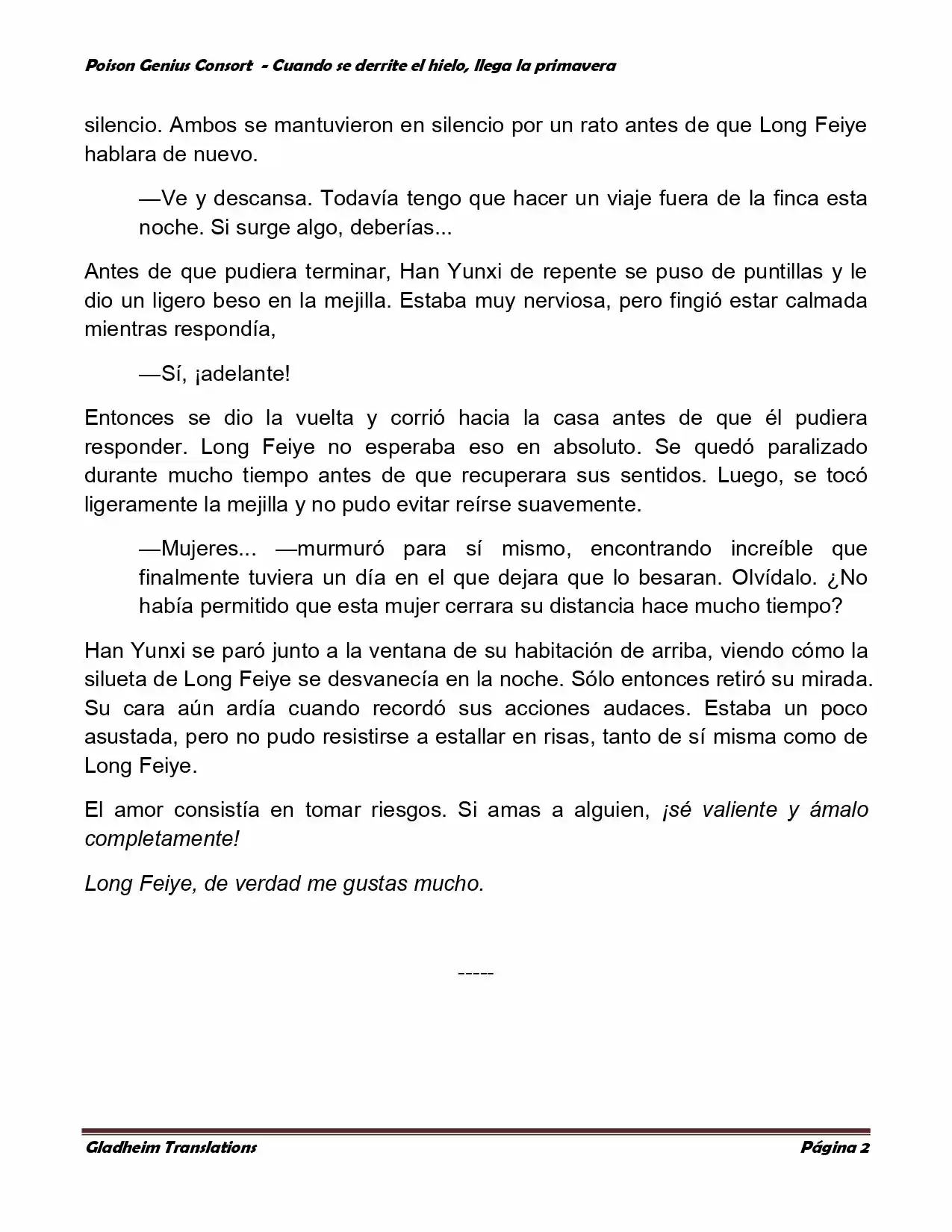 Poison Genious Consort (Novela) - Capítulo 304 - Página 1 - LectorTMOo