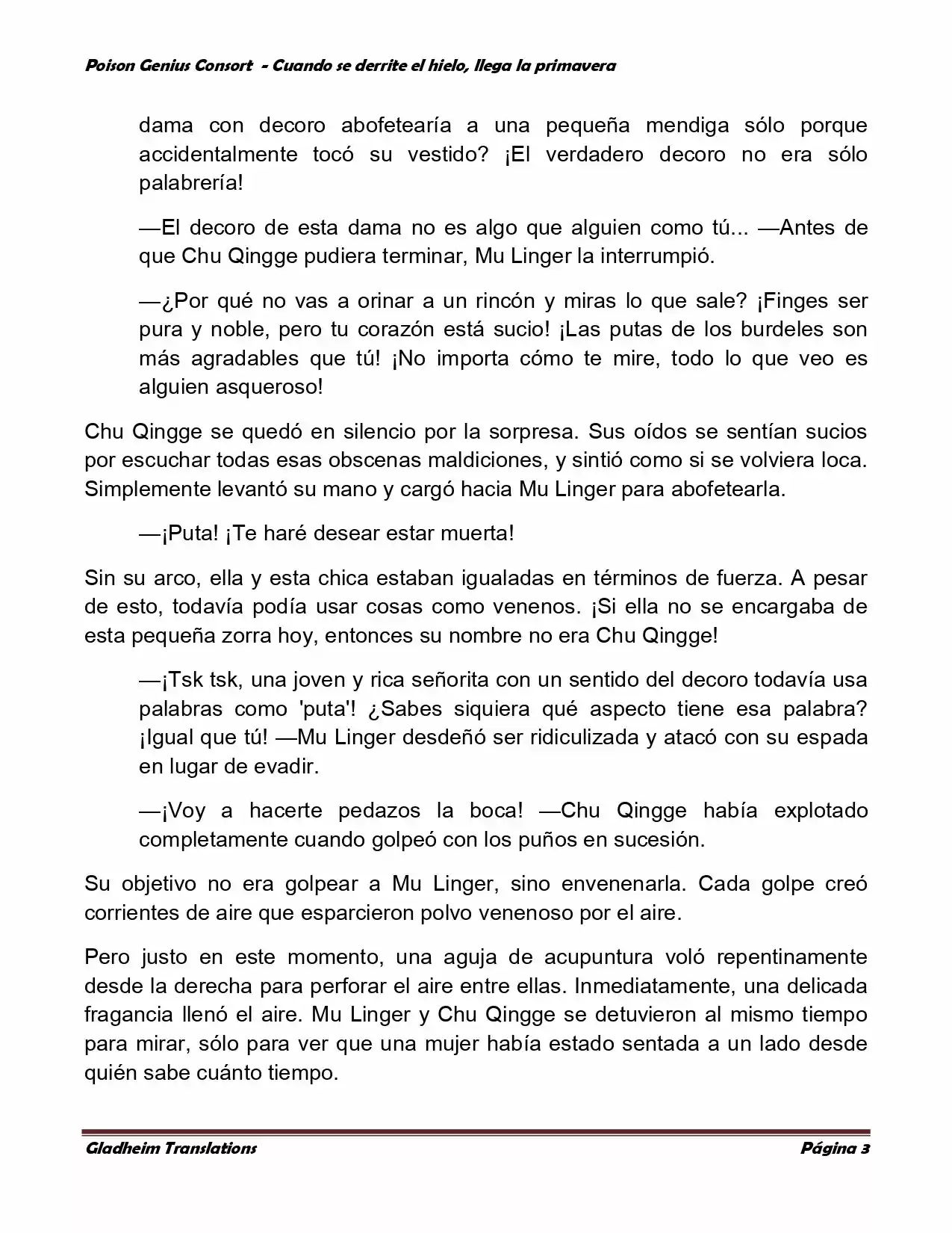 Poison Genious Consort (Novela) - Capítulo 305 - Página 2 - LectorTMOo