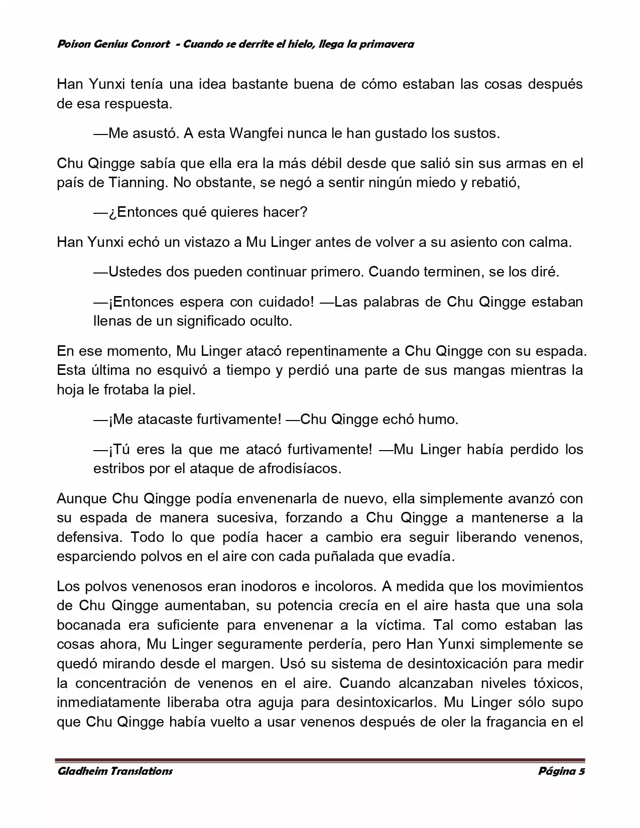 Poison Genious Consort (Novela) - Capítulo 305 - Página 4 - LectorTMOo