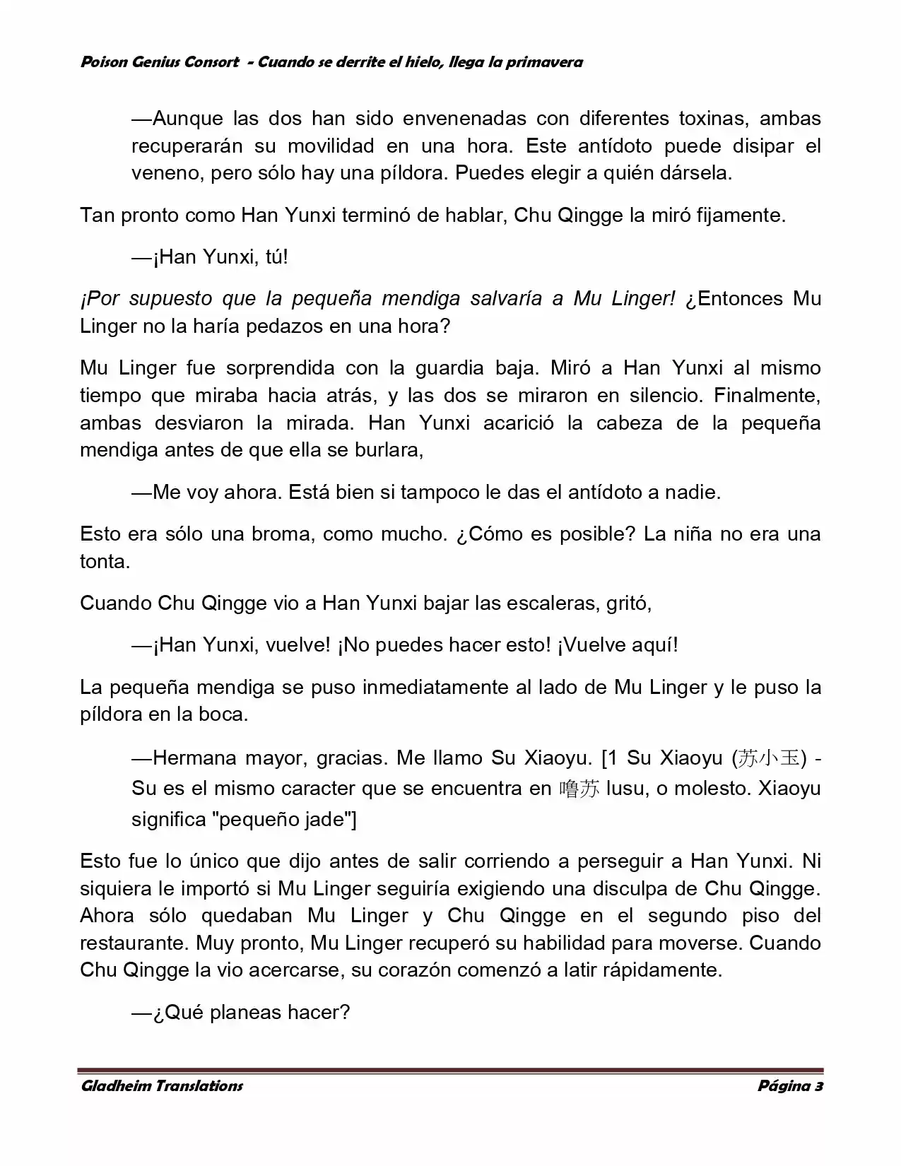 Poison Genious Consort (Novela) - Capítulo 306 - Página 2 - LectorTMOo