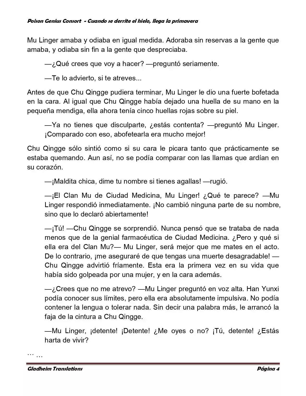 Poison Genious Consort (Novela) - Capítulo 306 - Página 3 - LectorTMOo