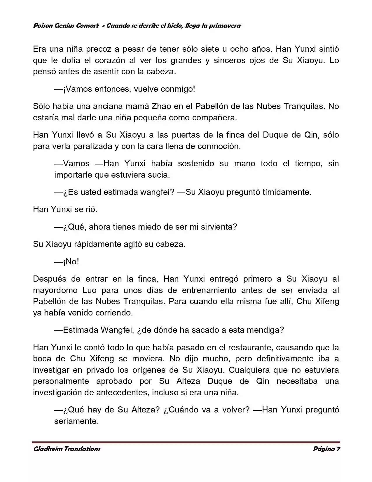 Poison Genious Consort (Novela) - Capítulo 306 - Página 6 - LectorTMOo