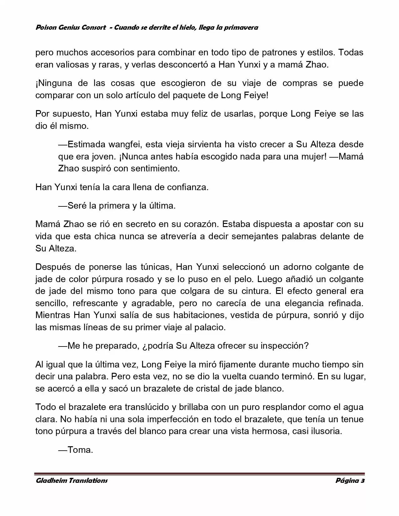 Poison Genious Consort (Novela) - Capítulo 307 - Página 2 - LectorTMOo