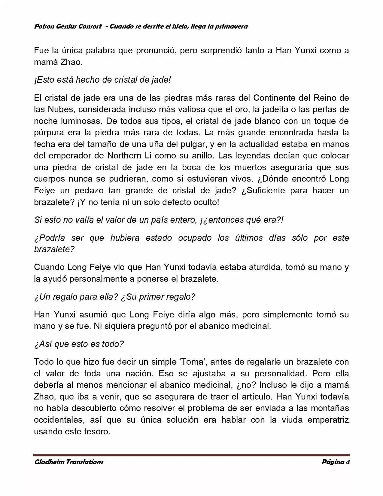 Poison Genious Consort (Novela) - Capítulo 307 - Página 3 - LectorTMOo