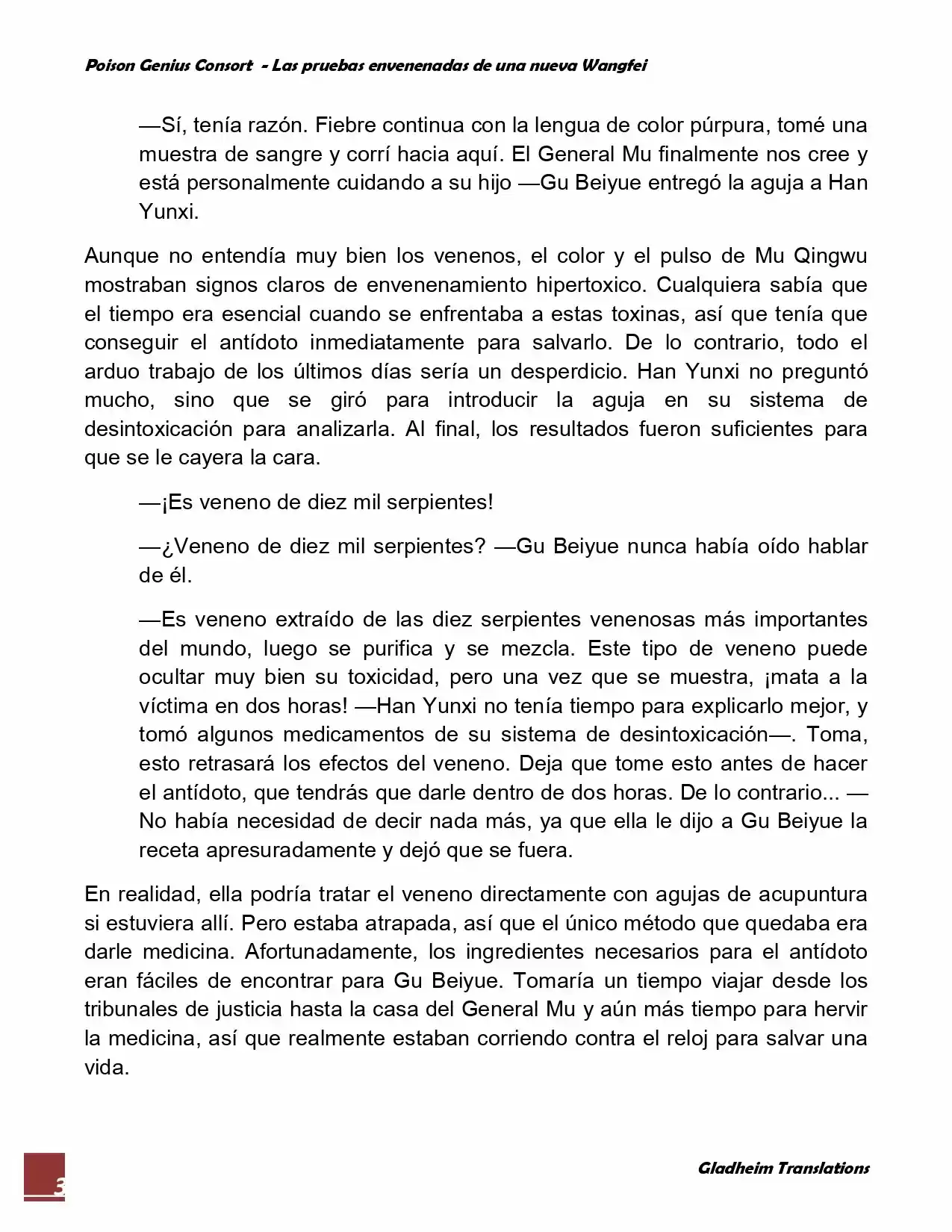 Poison Genious Consort (Novela) - Capítulo 31 - Página 3 - LectorTMOo
