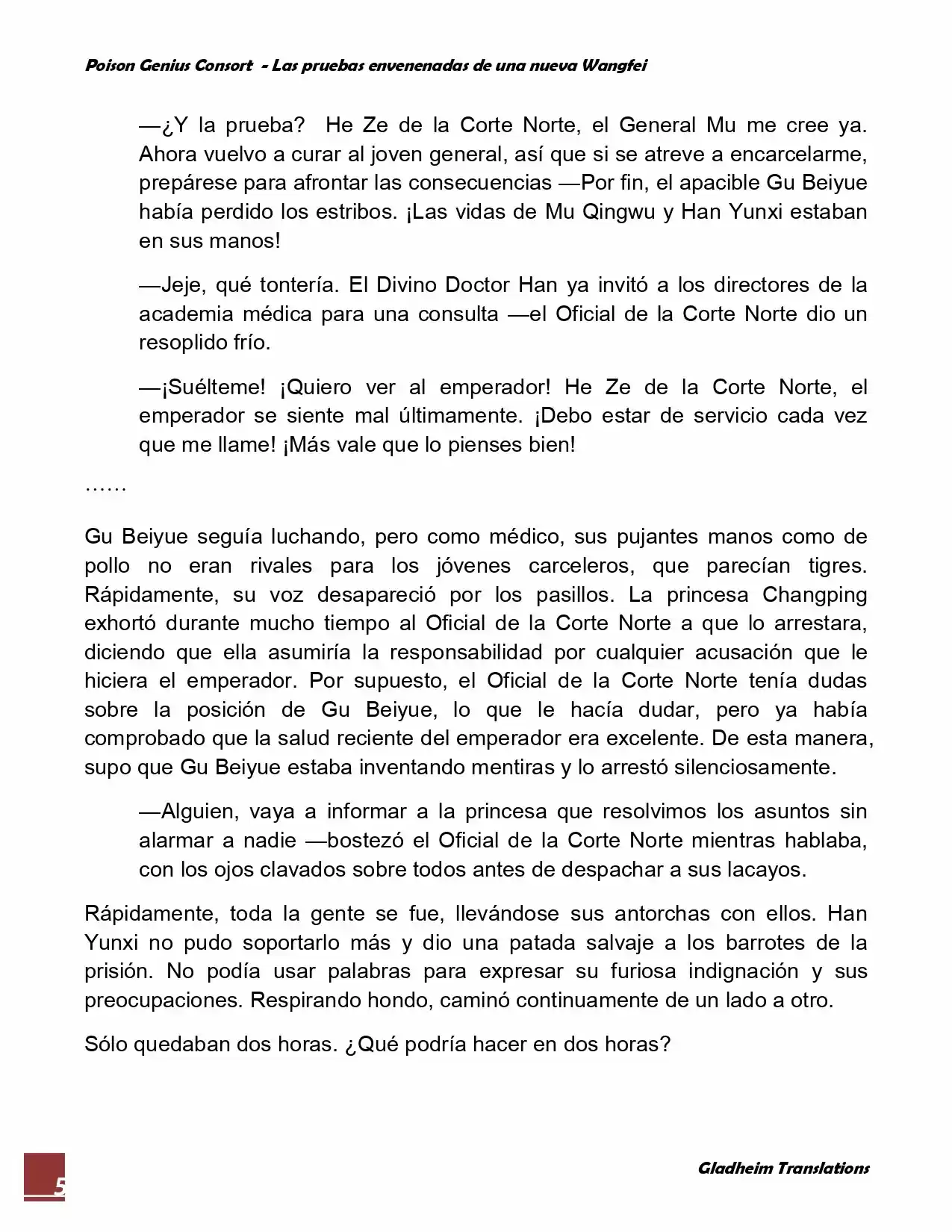 Poison Genious Consort (Novela) - Capítulo 31 - Página 5 - LectorTMOo