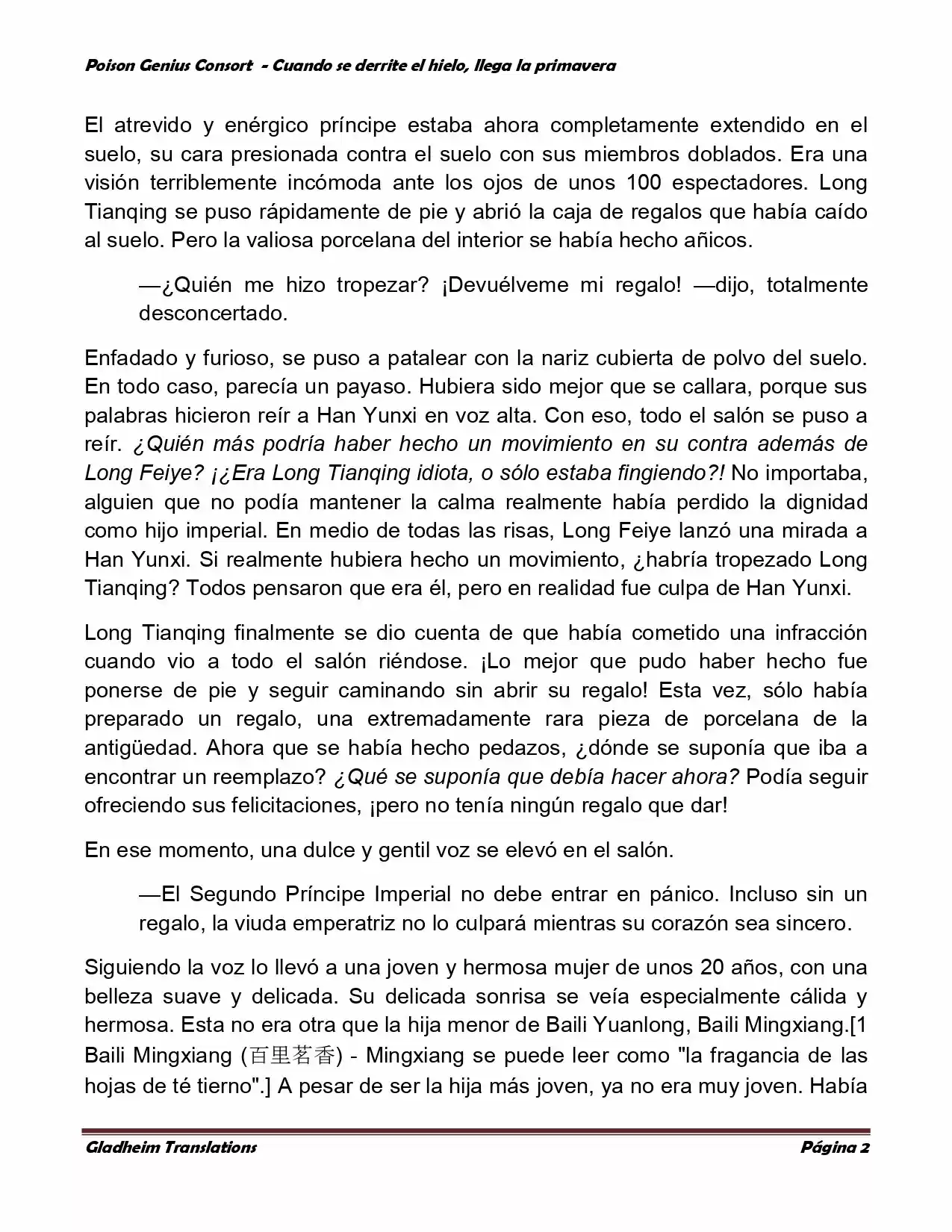 Poison Genious Consort (Novela) - Capítulo 310 - Página 1 - LectorTMOo