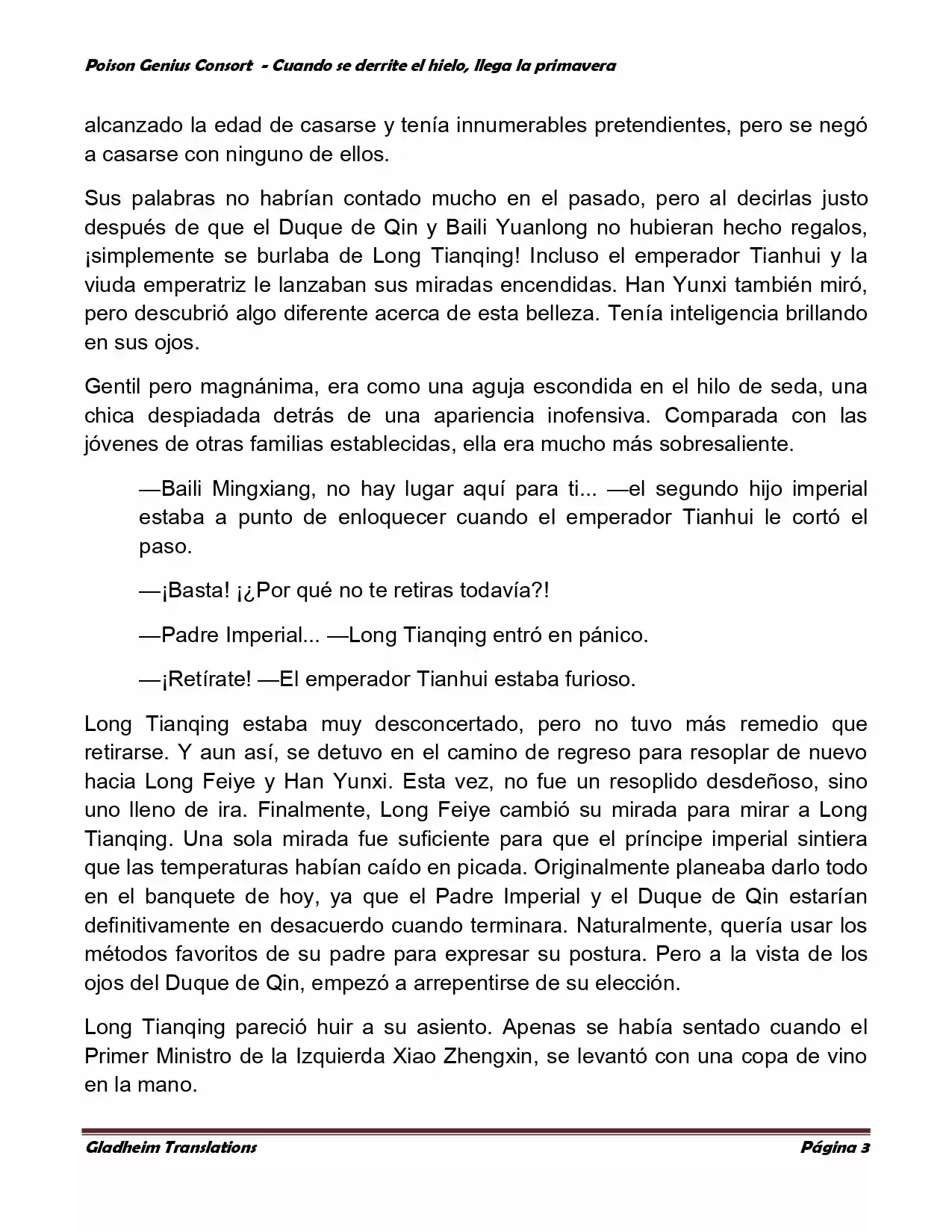 Poison Genious Consort (Novela) - Capítulo 310 - Página 2 - LectorTMOo