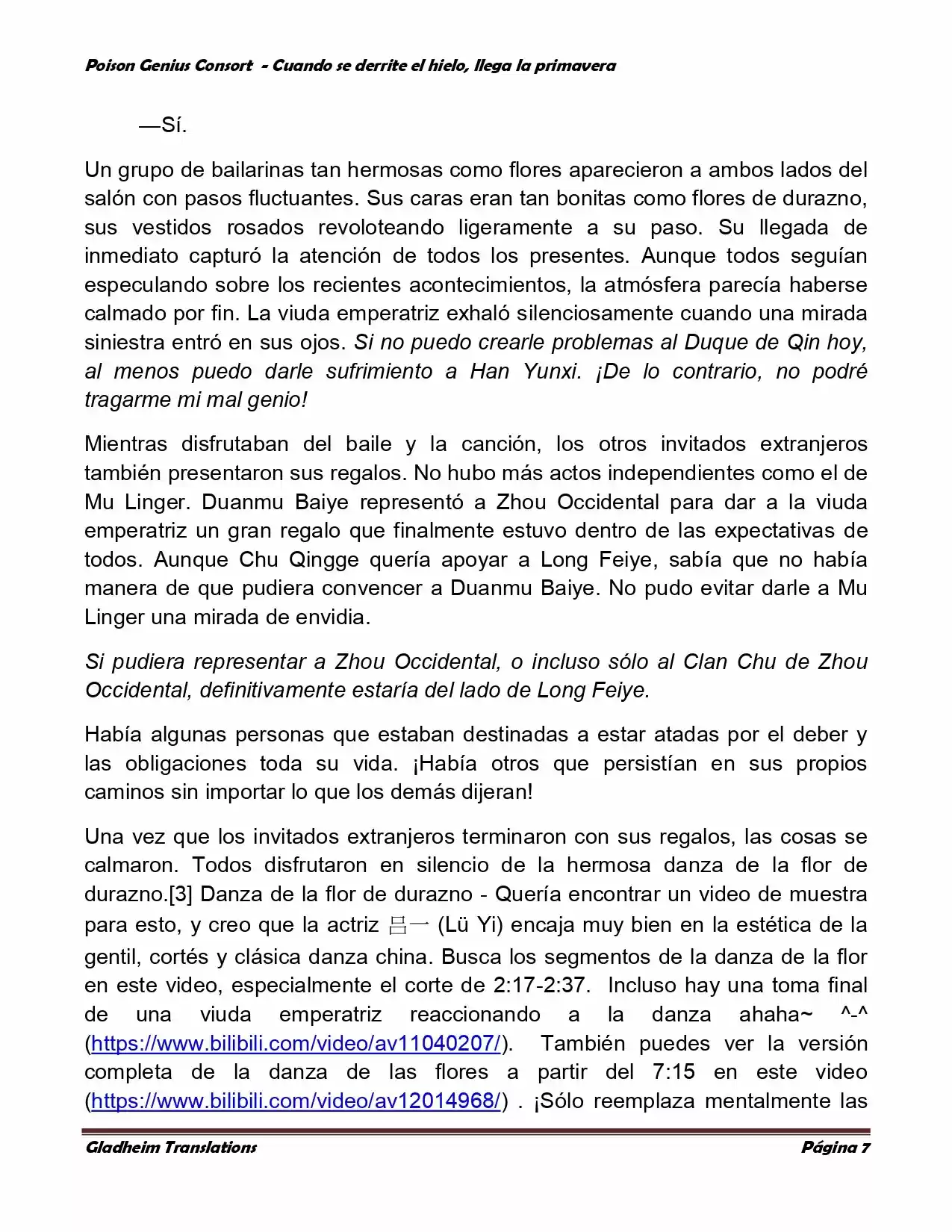 Poison Genious Consort (Novela) - Capítulo 311 - Página 6 - LectorTMOo